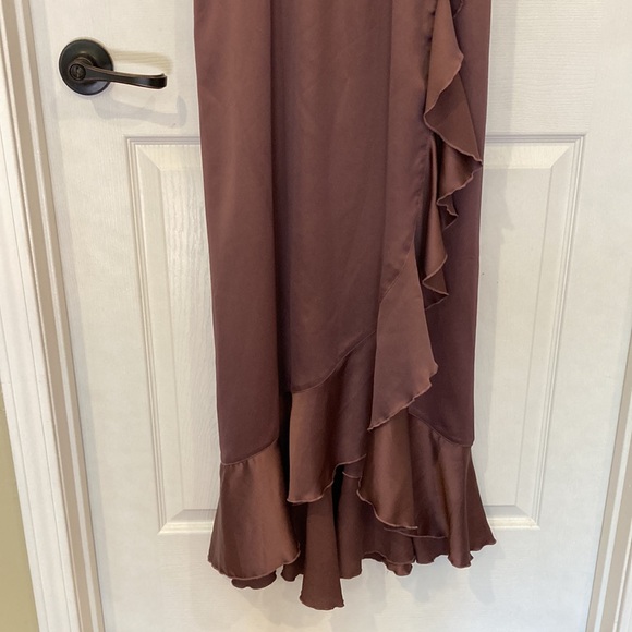 Show Me Your Mumu Samantha Ruffle Wrap Dress size Medium - Picture 7 of 15
